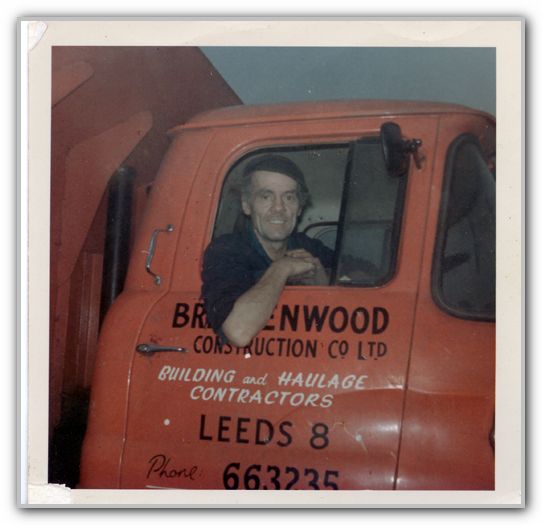 Dad in lorry UK
